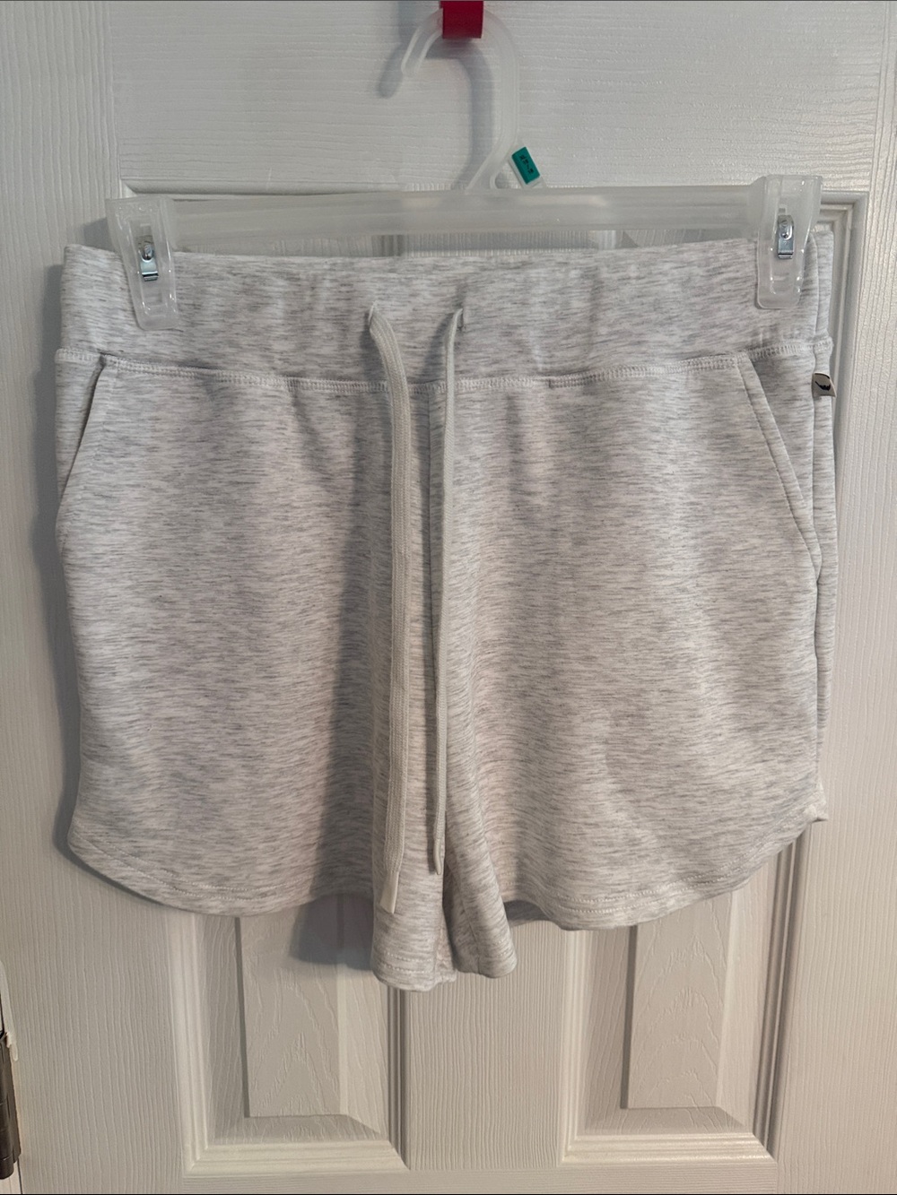 Like new! Jessica Simpson Ladies' Light Gray Drawstring Lounge Shorts